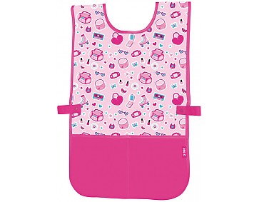 Zástěrka na výtvarnou výchovu pončo Pinky