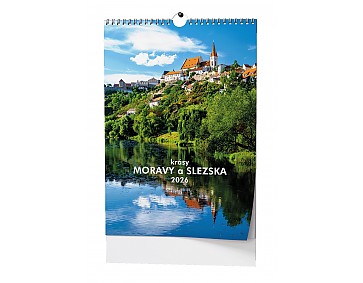 Nástěnný kalendář 2026 - Krásy Moravy a Slezska - A3 