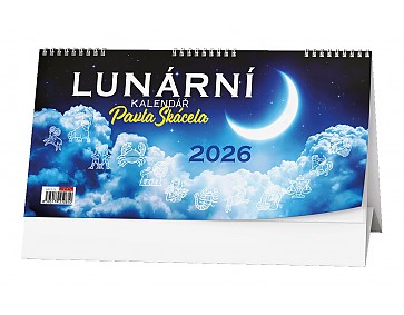 Stolní kalendář 2026 - Lunární kalendář Pavla Skácela