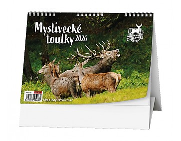 Stolní kalendář 2026 - Myslivecké toulky 
