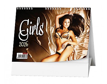 Stolní kalendář 2026 - Girls