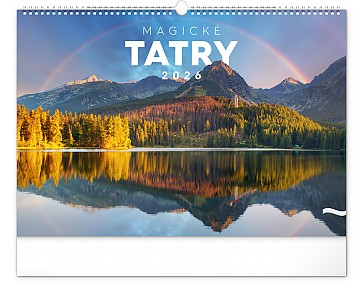 Nástenný kalendár Magické Tatry 2026, 48 x 33 cm