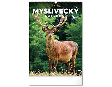 Nástěnný kalendář Myslivecký 2026, 33 x 46 cm