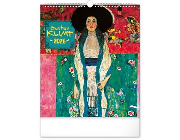 Nástěnný kalendář Gustav Klimt 2026, 30 x 34 cm