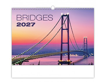 Nástěnný kalendář 2027 Helma - Bridges