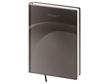 Týdenní diář 2027 Helma A5 Vario Grey wave