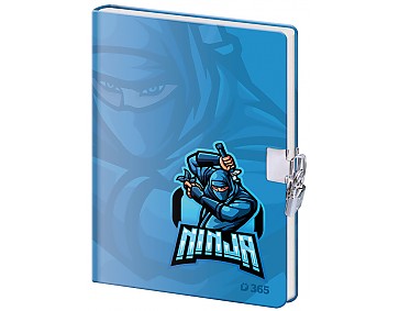 Památník 13x18 cm se zámkem - Ninja