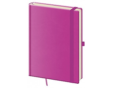 Tečkovaný zápisník Print Pop L Violet (čtverečkovaný)