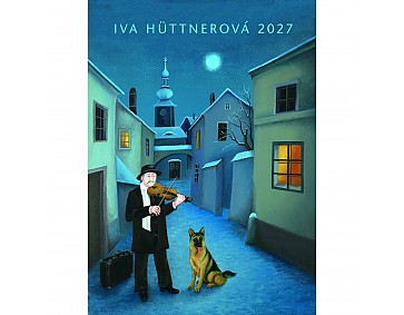 Kalendář 2027 Iva Hüttnerová - nástěnný