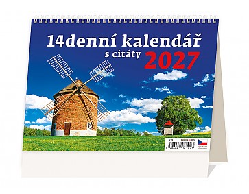 14denní kalendář s citáty