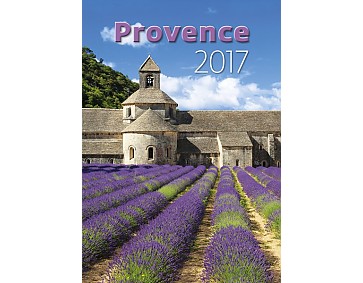 Provence nástěnný kalendář 2017