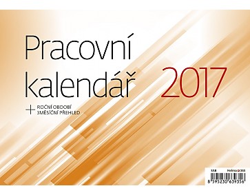 Pracovní kalendář stolní kalendář 2017