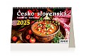 Stolní kalendář 2025 Česko-slovenská kuchařka
