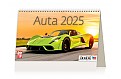 Stolní kalendář 2025 Auta