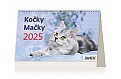 Stolní kalendář 2025 Kočky/Mačky