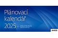 Stolní kalendář 2025 Plánovací kalendář MODRÝ