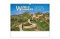 Nástěnný kalendář 2025 Kalendář World Wonders