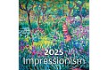 Nástěnný kalendář 2025 Kalendář Impressionism