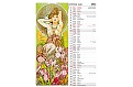 Kalendář Alfons Mucha
