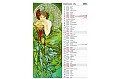 Kalendář Alfons Mucha