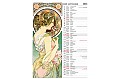 Kalendář Alfons Mucha
