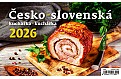 Kalendář Česko-slovenská kuchařka