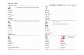 Kapesní diář A7 Vario Lyra Blossom