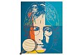 Dřevěný obraz John Lennon