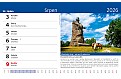 Kalendář Křížem krážem Českou republikou