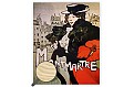 Dřevěný obraz Montmartre