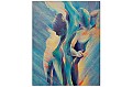 Dřevěný obraz Women II.