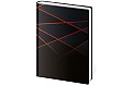 Linkovaný zápisník Vario L - BLACK DESIGN