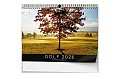 Nástěnný kalendář 2026 - Golf - české resorty 