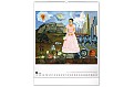 Nástěnný kalendář Frida Kahlo 2026, 48 x 56 cm