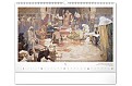Nástěnný kalendář Slovanská epopej – Alfons Mucha 2026, 48 x 33 cm