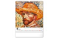Nástěnný kalendář Vincent van Gogh 2026, 30 x 34 cm