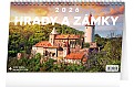 Stolní kalendář Hrady a zámky 2026, 23,1 x 14,5 cm