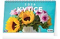 Stolní kalendář Kytice 2026, 23,1 x 14,5 cm