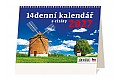 Stolní kalendář 2027 Helma - 14denní kalendář s citáty