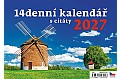 Stolní kalendář 2027 Helma - 14denní kalendář s citáty