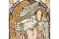Nástěnný kalendář 2027 Helma - Alfons Mucha - vázanka