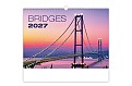Nástěnný kalendář 2027 Helma - Bridges