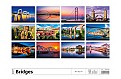 Nástěnný kalendář 2027 Helma - Bridges