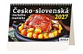 Stolní kalendář 2027 Helma - Česko-slovenská kuchařka