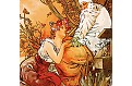 Kalendář Alfons Mucha - vázanka