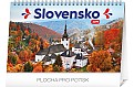 Stolní kalendář Slovensko 2019 SK, 23,1 x 14,5 cm