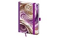 Kapesní diář A6 Vario Matragi Violet s gumičkou