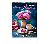 Nástěnný kalendář 2024 Kalendář Magic Flowers