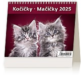 Stolní kalendář 2025 Kočičky/Mačičky