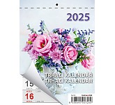 Nástěnný kalendář 2025 Týdenní trhací kalendář A6